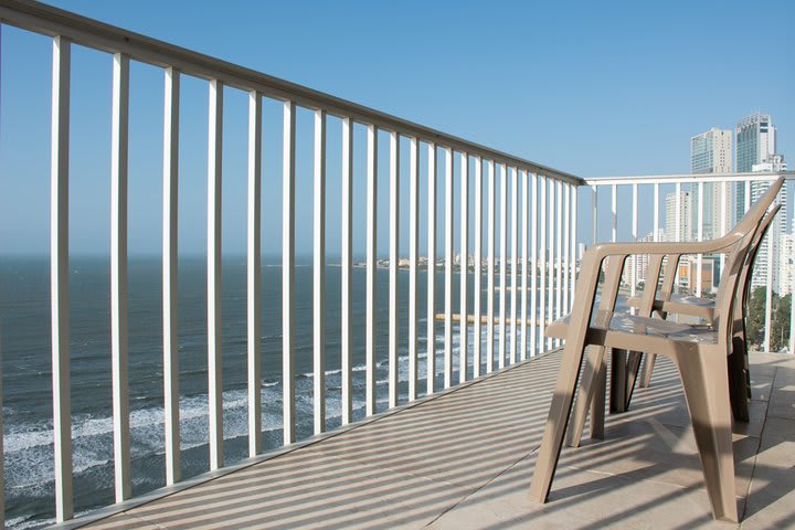 Balcony of a room