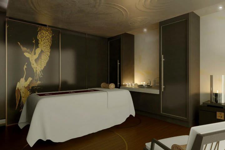 Chuan Spa offers massage cabins and different treatments at The Langham, Chicago