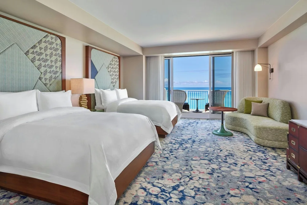 Img - Grand Luxe Oceanfront, Guest room, 2 Queen, Balcony