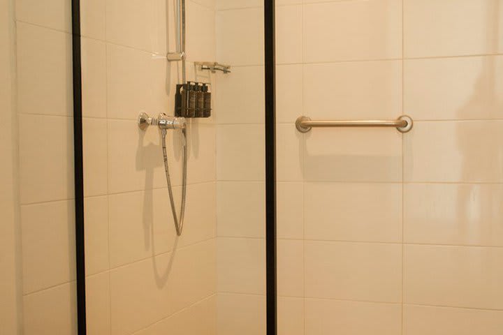 Private bathroom in a suite loft