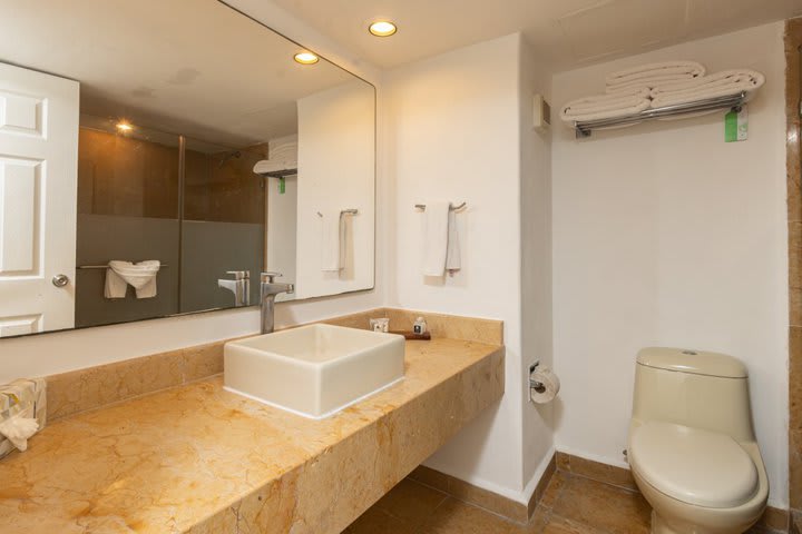 Interior of a bathroom