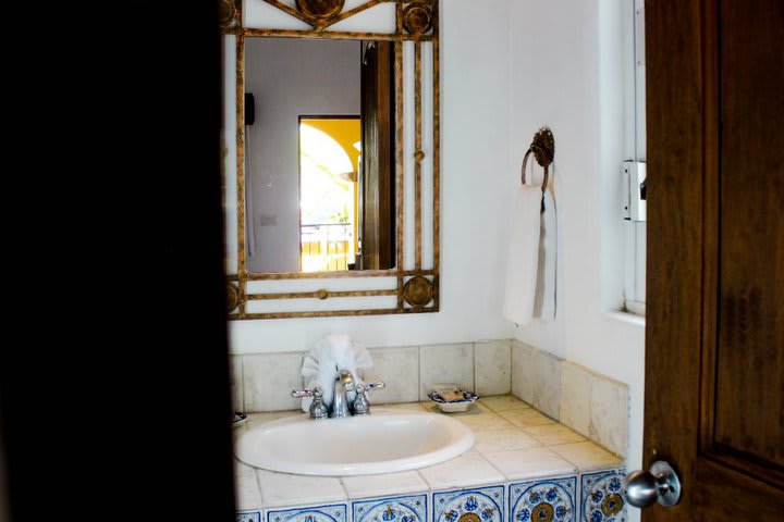 Interior of a private bathroom