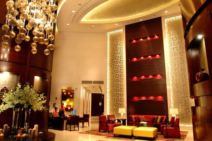 Lobby of the Union Square, Shanghai Pudong - Marriott Executive Apartments