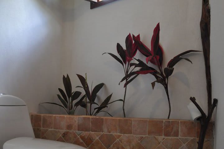 Interior de un baño