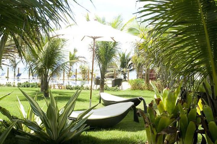 Sun terrace at the Villa da Praia hotel