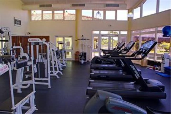 Gimnasio del hotel Sauípe Club