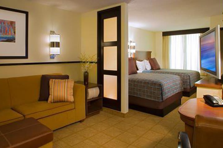 Habitación con dos camas del hotel Hyatt Place en Las Vegas