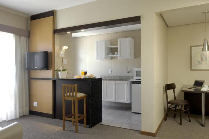 Kitchenette in a guest room at InterCity Piazza Navona Flat