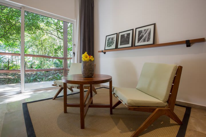 Sitting area in a room