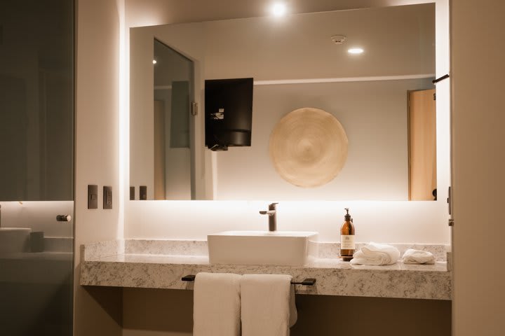 Baño de una habitación