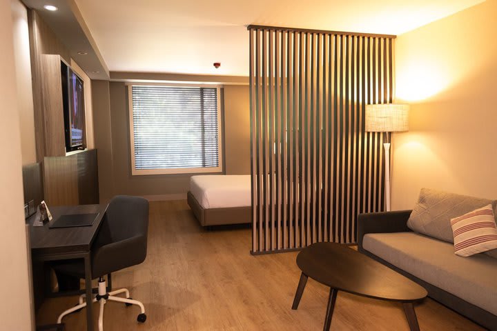 Interior de una junior suite