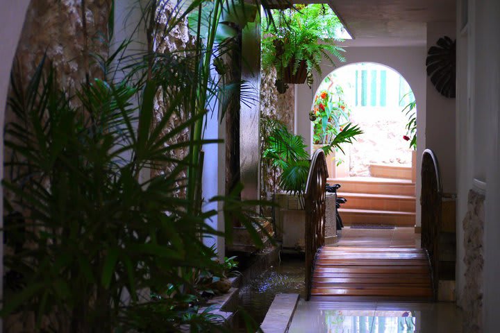 Corridor at Hotel Casa Mary