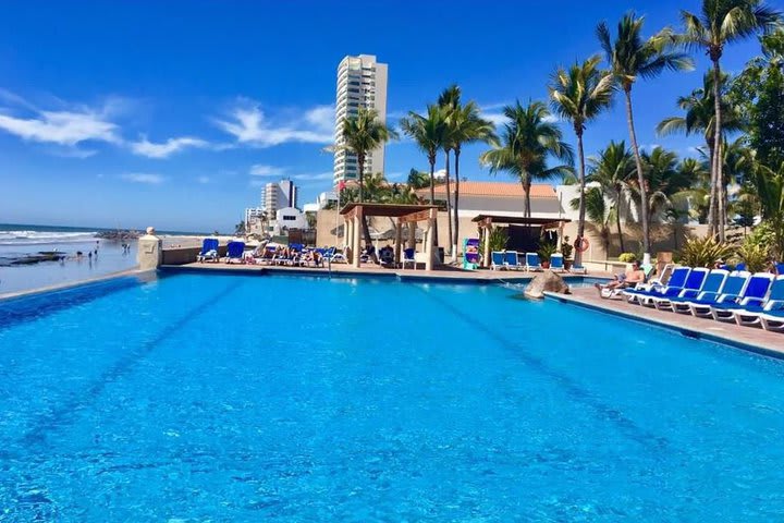 View of the pool