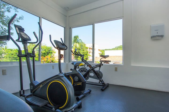 Fitness center at the hotel