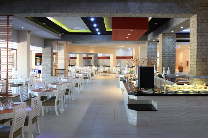 Restaurante principal de comida bufet