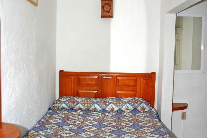 Single guest room at the Quinta Paraiso Cocoyoc hotel in the Mexican state of Morelos