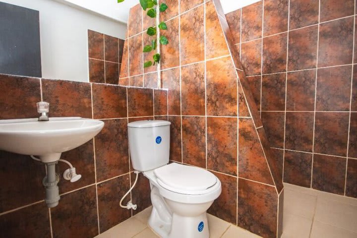 Baño privado de una habitación estándar