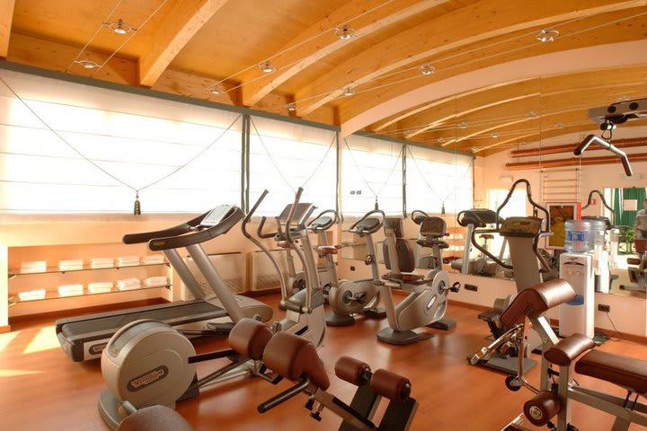 Gimnasio del hotel Best Western Antares Concorde en Milán