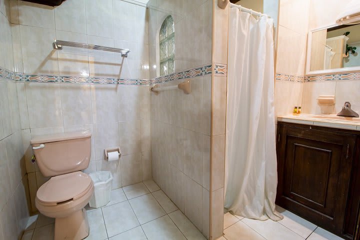 Baño privado con ducha