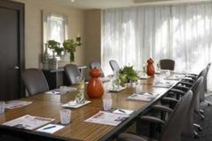 The property has conference facilities