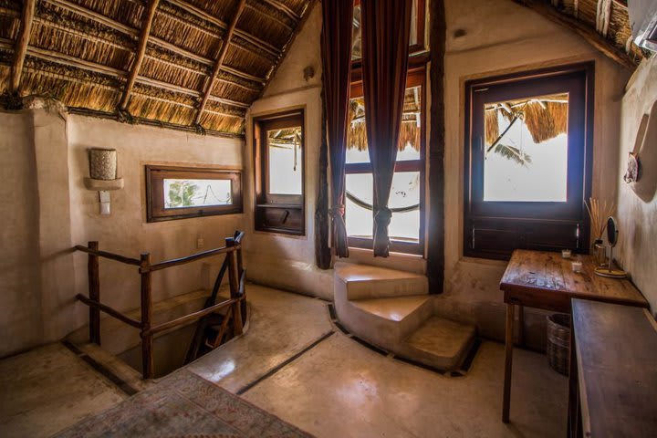 Interior of a deluxe guest room