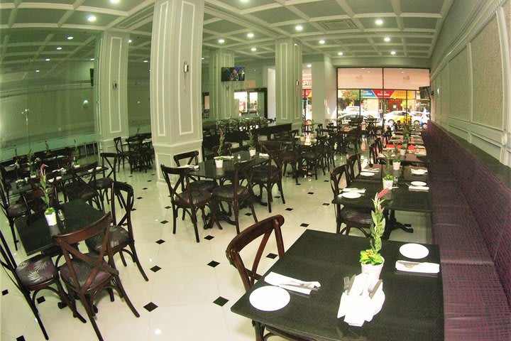 Interior view of the restaurant