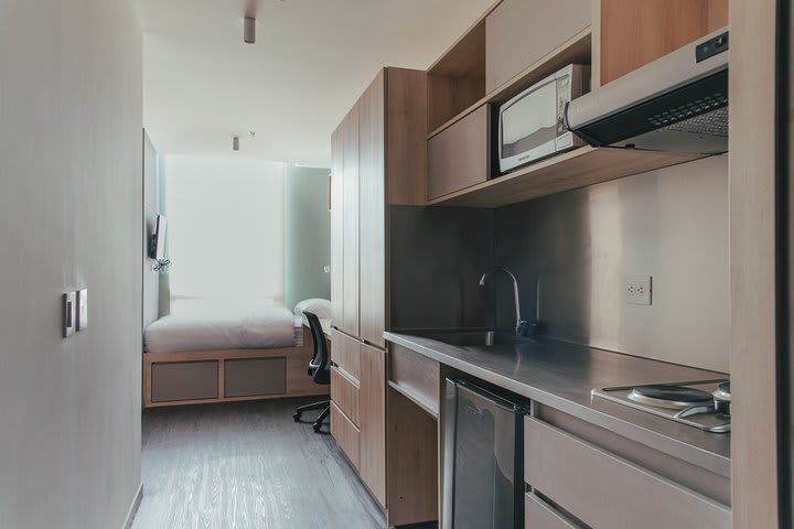 Accessible single apartment studio