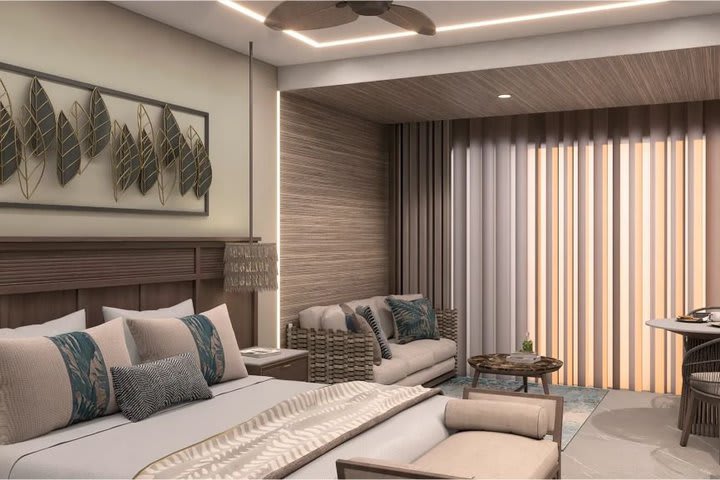 Preferred Club junior suite (imagen generada por computadora)