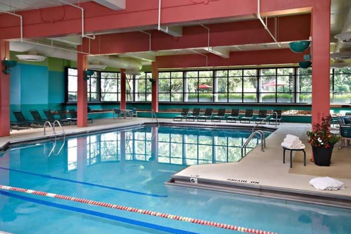 Indoor pool at Oak Brook Hills Resort - Chicago