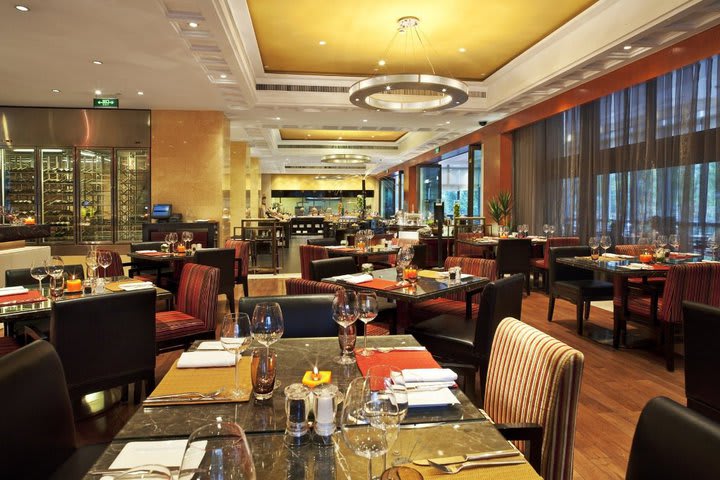 Restaurante Park Café del Crowne Plaza Century Park Shanghai