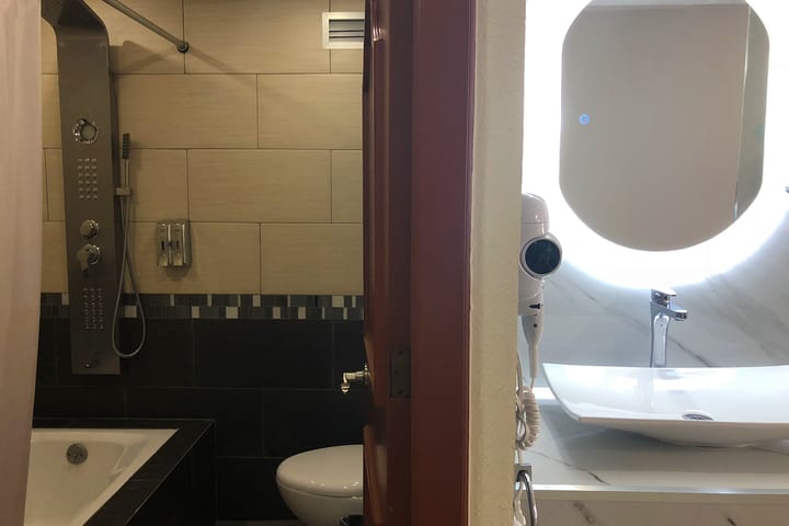 Baño privado con ducha