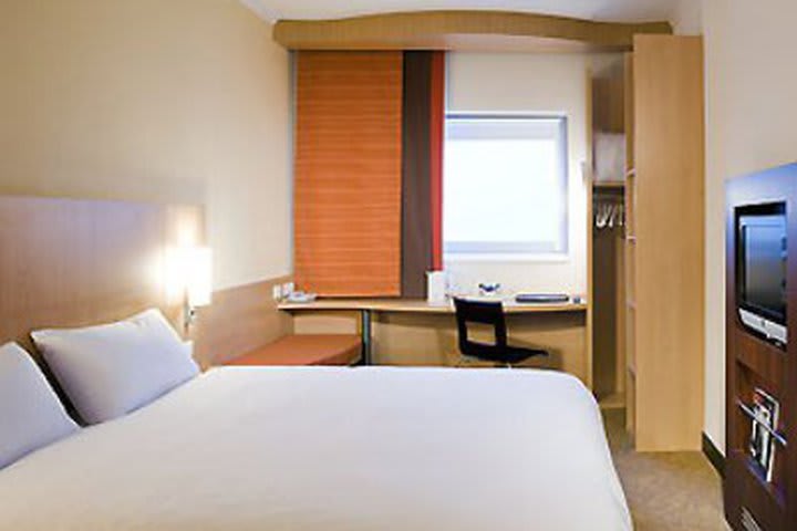 Habitación estándar del hotel Ibis London en Stratford