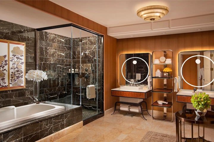 Baño privado de una suite