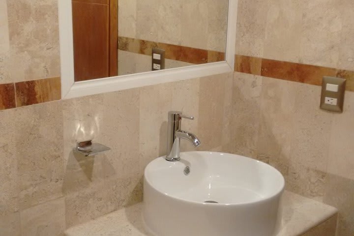 Baño privado de una habitación