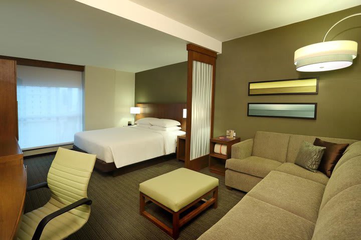 Hyatt king room