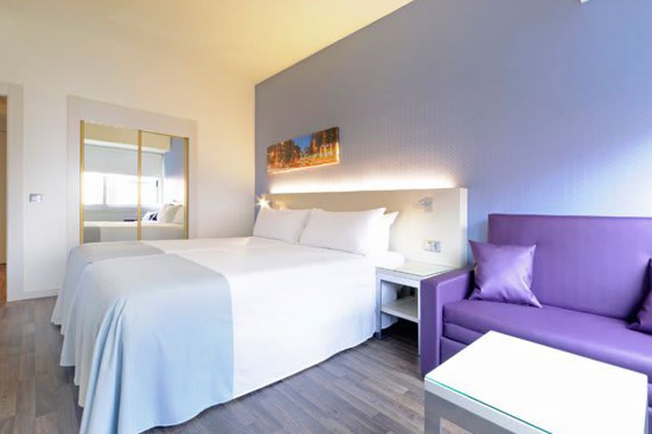 Habitación premium del TRYP Chamberí, hotel en Madrid