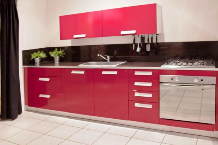 Apartamento con cocina