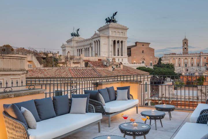 Habitación Deluxe doble, terraza, en una planta alta