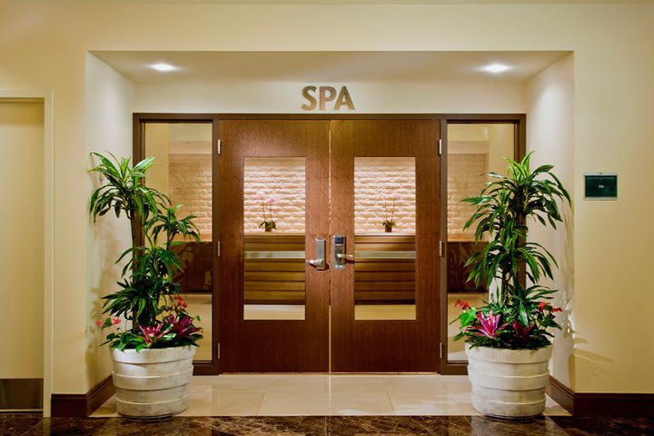 Entrada al spa en el hotel The Peabody Orlando