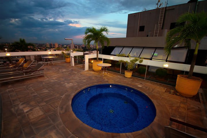 Jacuzzi at Hotel Millennium in Manaus