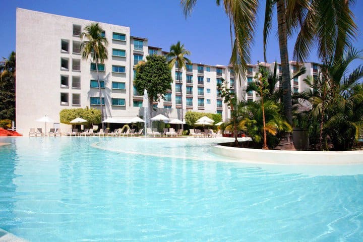 Some rooms overlook the sun terrace