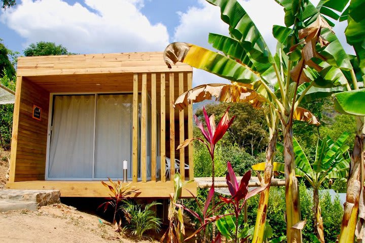 Vista exterior de una habitación