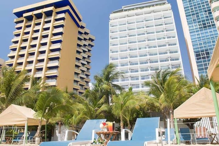 Vista del hotel