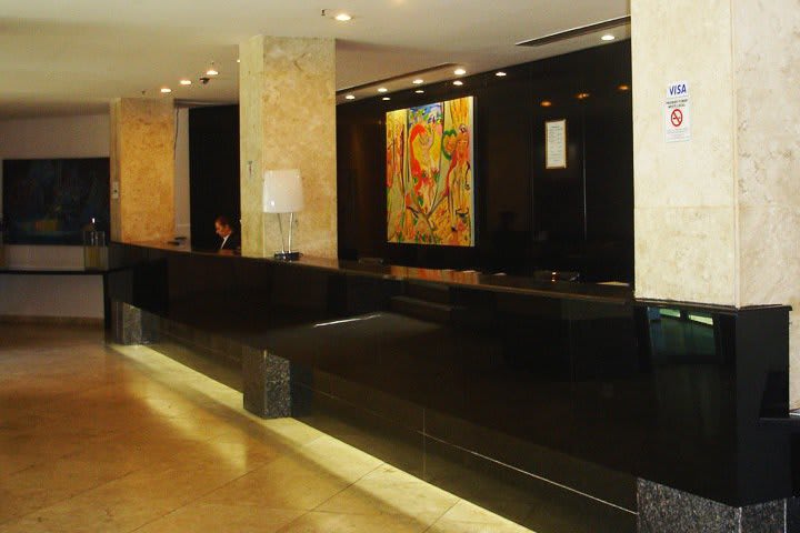 Front desk at Saint Peter