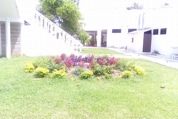 Jardín en la propiedad