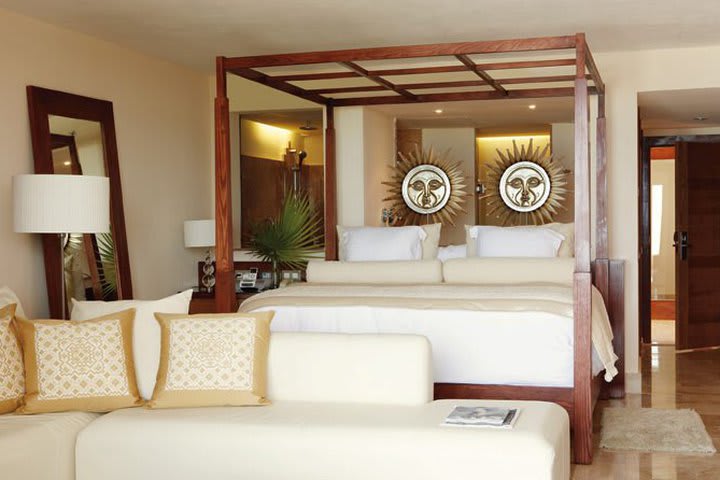 Junior suite with a king size bed