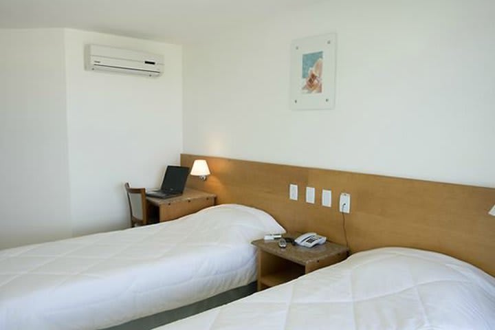 Standard guest room at the Villa da Praia hotel in Salvador