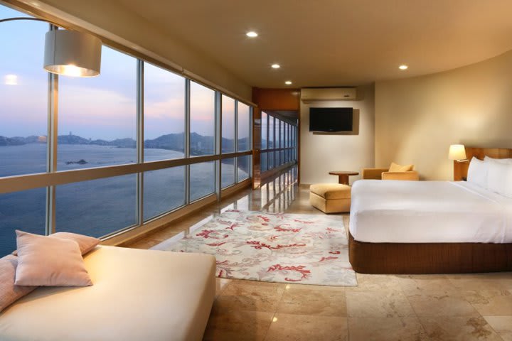 Ocean view from the presidential suite