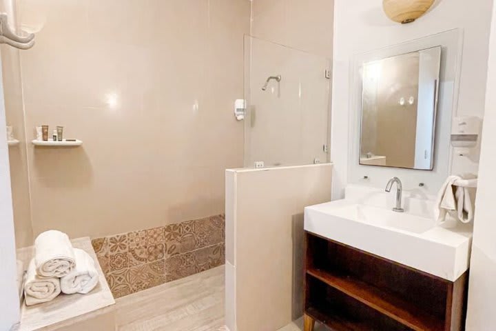 Baño de una junior suite