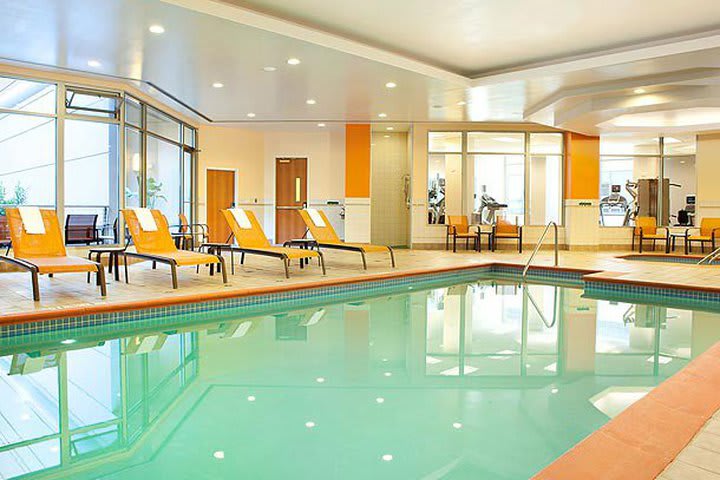 Relax in the indoor pool at the Courtyard San Francisco Downtown hotel